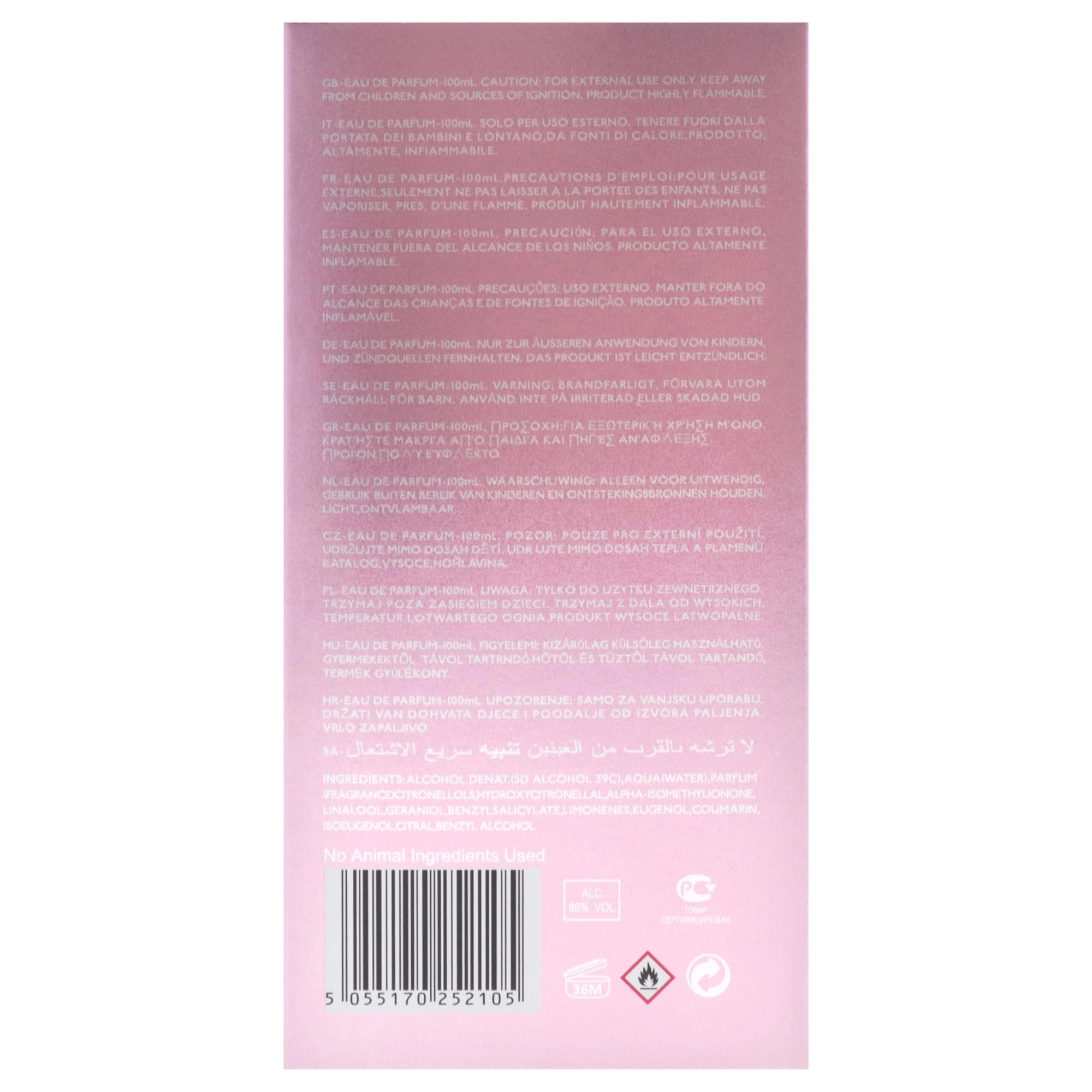 Rose and White Musk - 3.4 Fluid Ounces