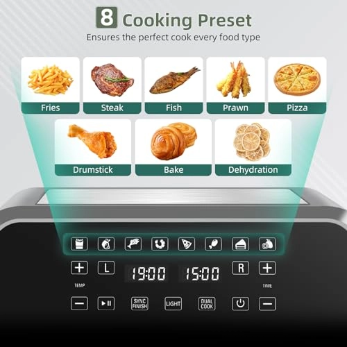 Double Air Fryer XL E1916