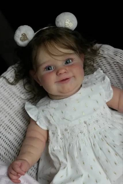 Maddie Reborn Baby Doll - 20 Inch Full body vinyl girl Ages 3+