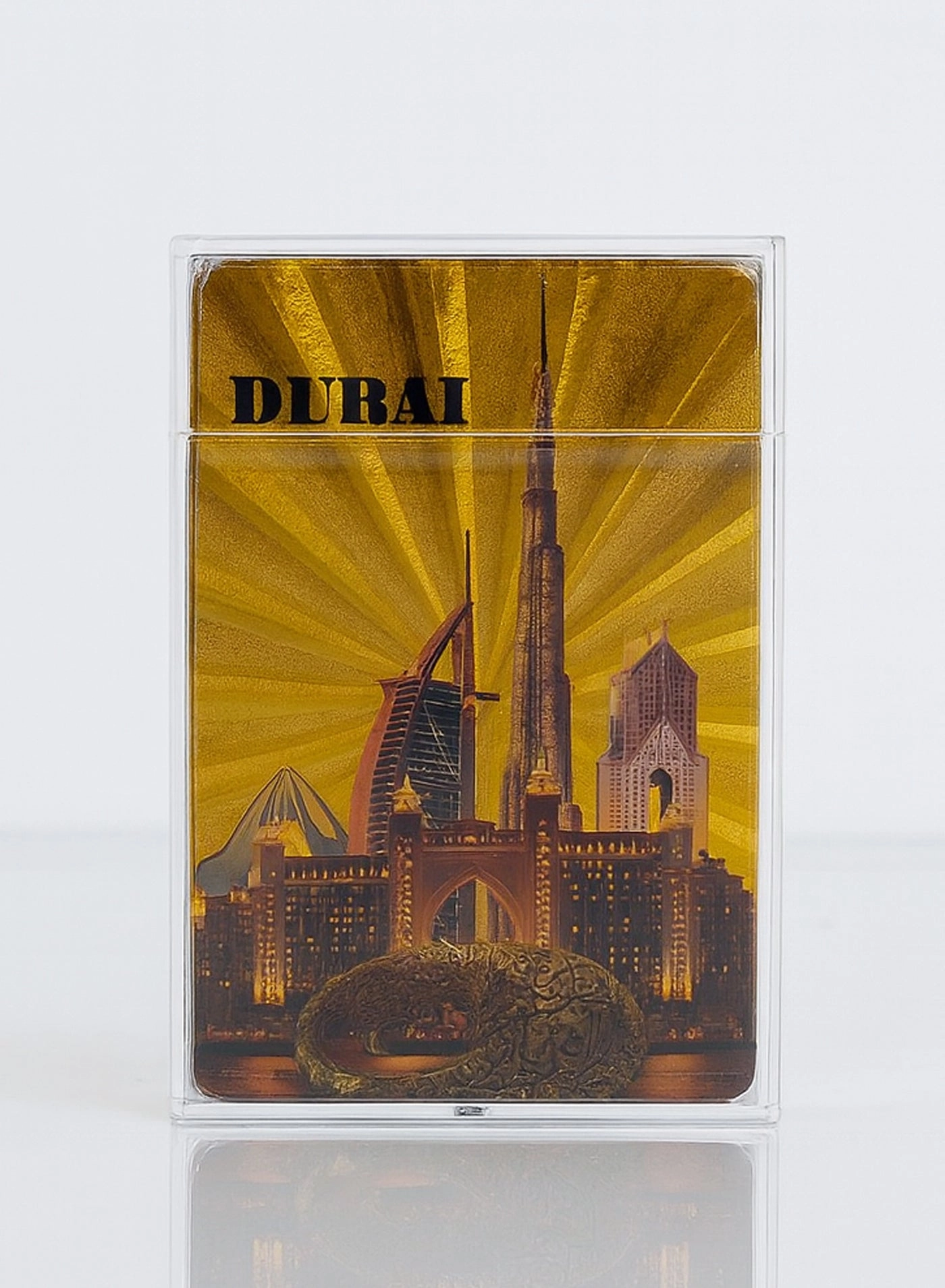 Souvenir Souq 24K Gold Foil Dubai Design 03 Bundle