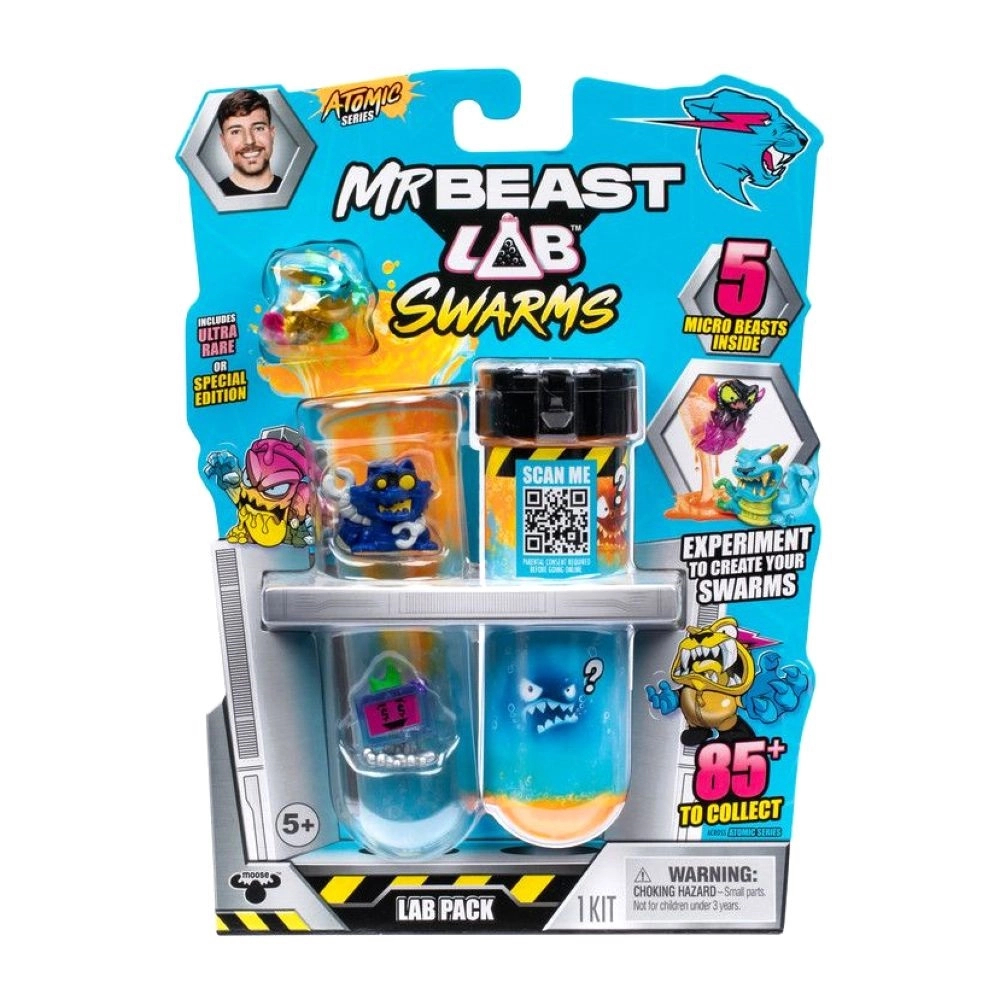 BEAST LAB Swarms Season 2 Mini Figure Lab Pack (24746) 5 pcs