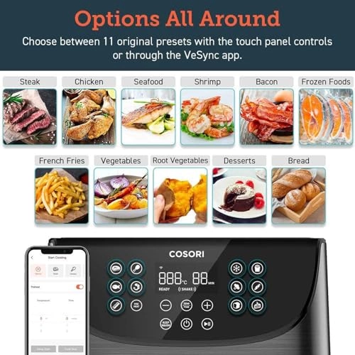 Smart Air Fryer CS158-AF-BLK