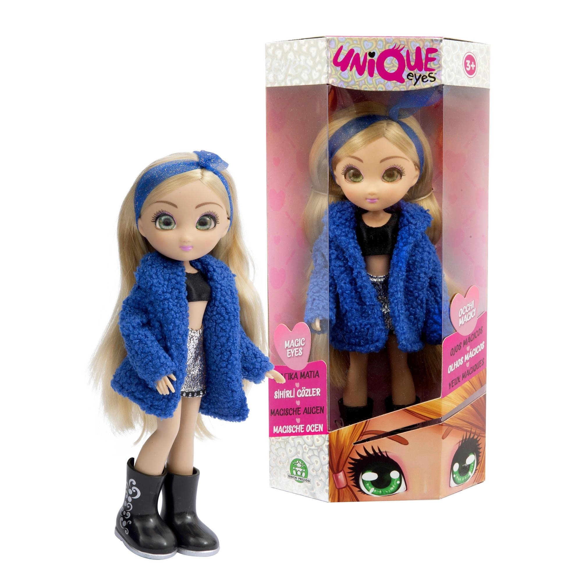 GP TOYS FR Amy Doll - 25 cm Unique Eyes Ages 3+