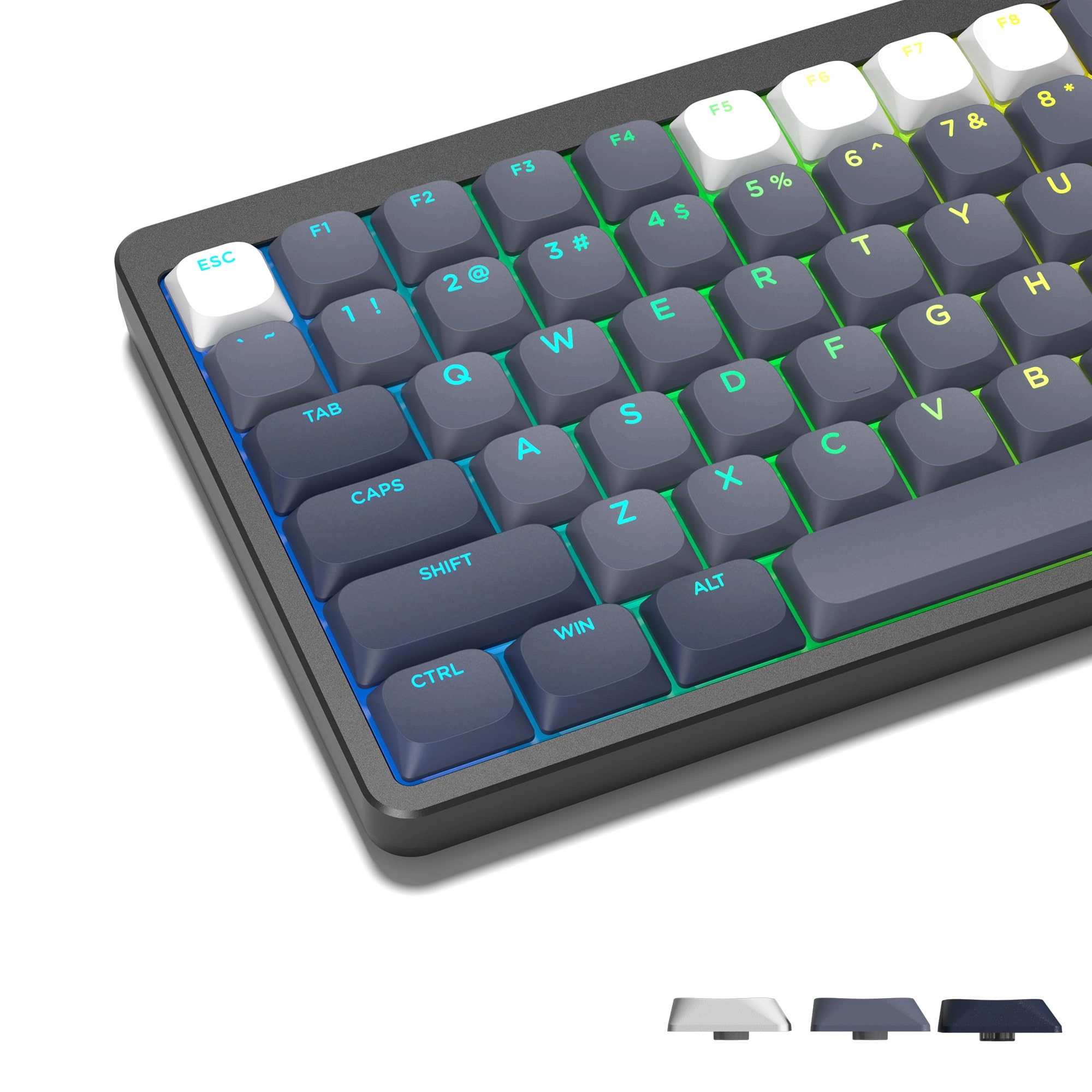 LQXQ Low Profile Keycaps - QWERTY USB