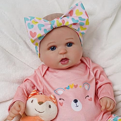Reborn Baby Doll - 20 Inch Vinyl Girl Ages 3+