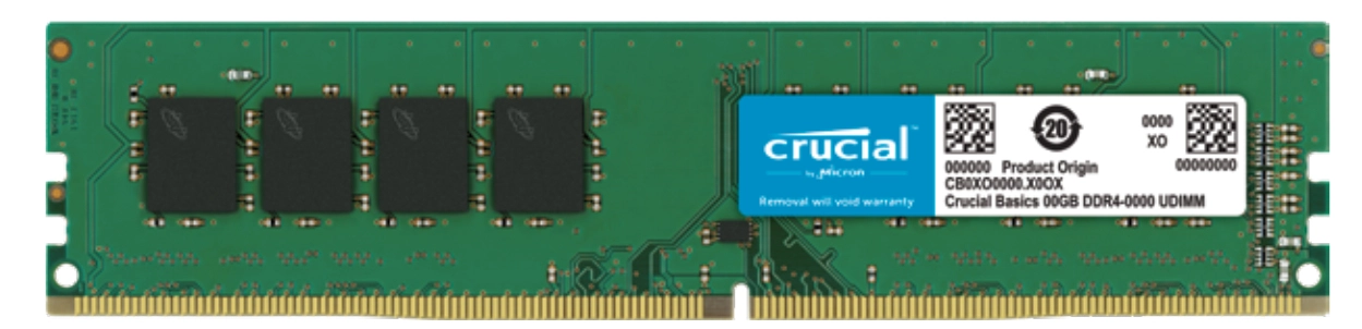 Crucial CB8GU3200 - 8 GB 3200MT/s UDIMM DDR4