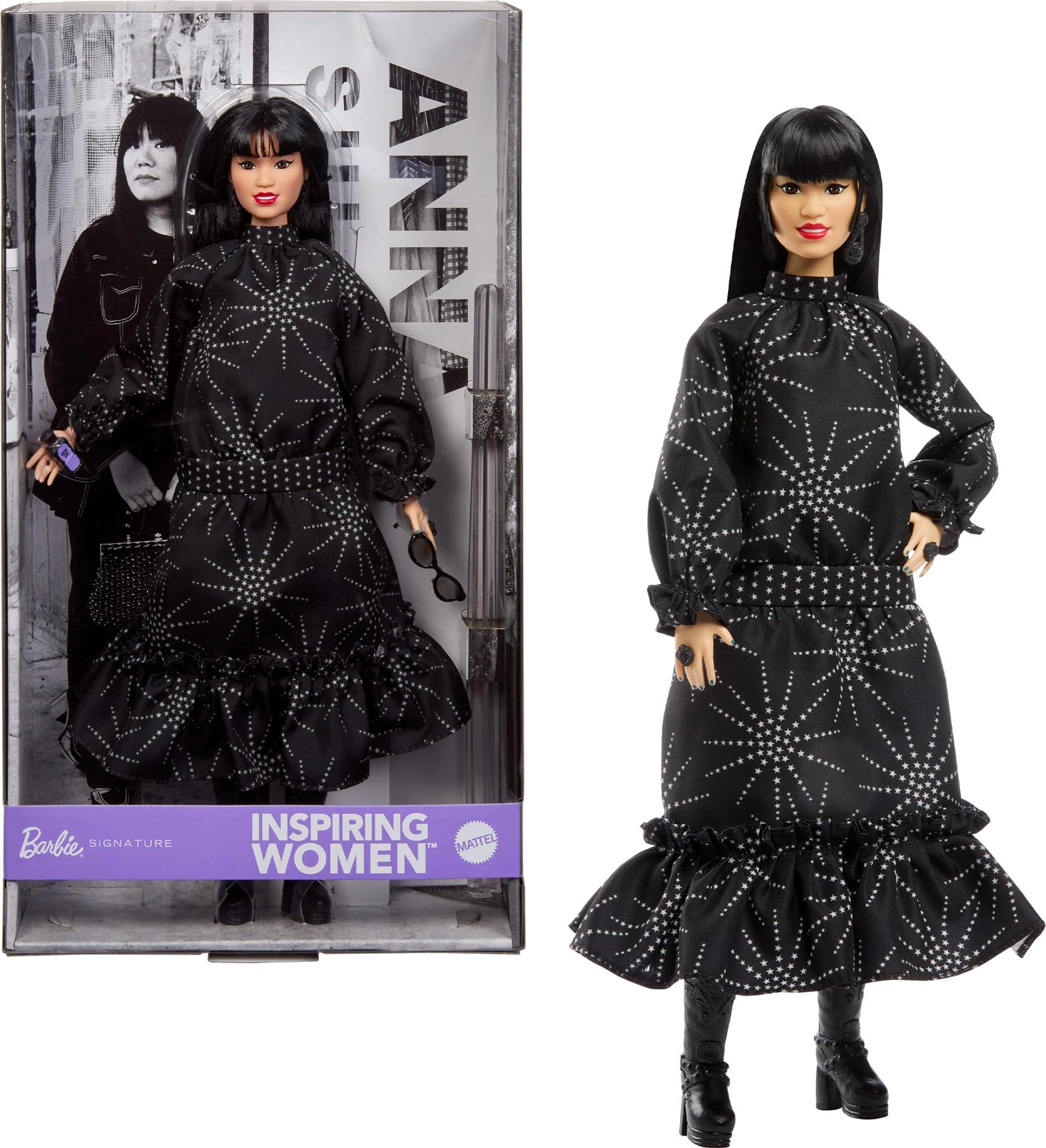 Barbie Inspiring Women Anna Sui - 1:6 scale Plastic Ages 6+