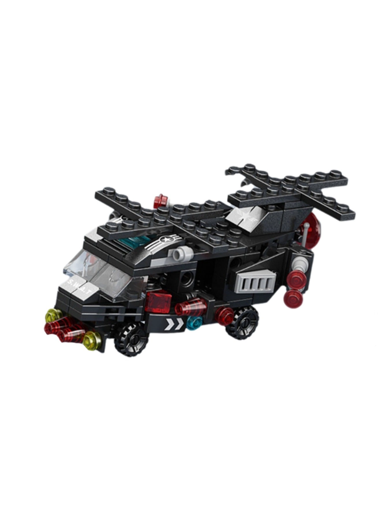 Generic Mini 6-In-1 Swat Helicopter - 127 pcs