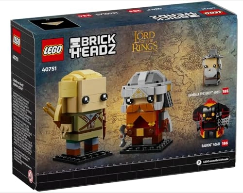 Legolas and Gimli BrickHeadz (40751)