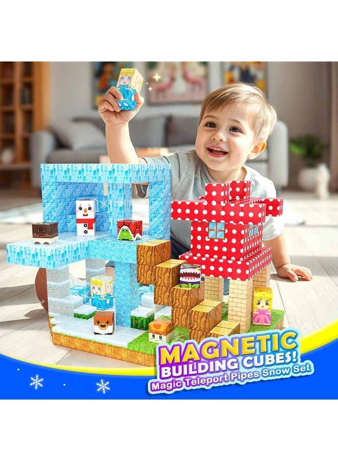 Build Mine Magnet World Magic Portal Set - Minecraft