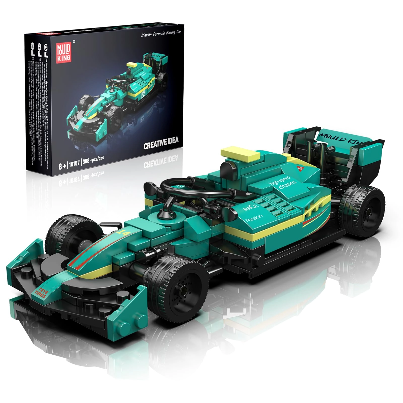 mould king Formula Car (FTDE-10157-0609) - Racing Car Model