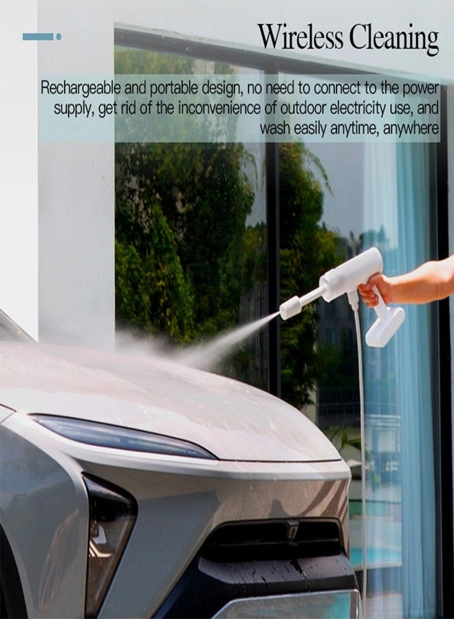 MJXCJ001QW - Cordless High-Pressure Car Washer 18V 2000mAh White