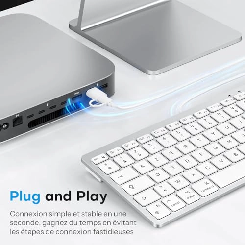 Wired Small Keyboard - FR Wired