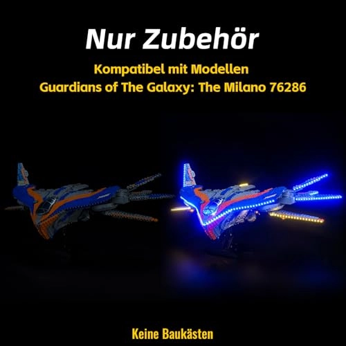 76286 Guardians of the Galaxy The Milano - LED light set 10 light sources USB