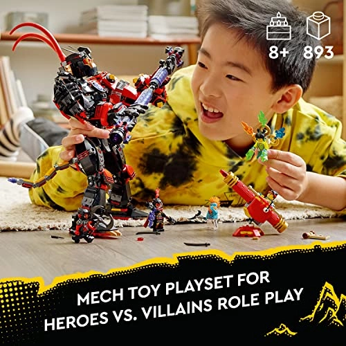 Monkie Kid Evil Macaque's Mech