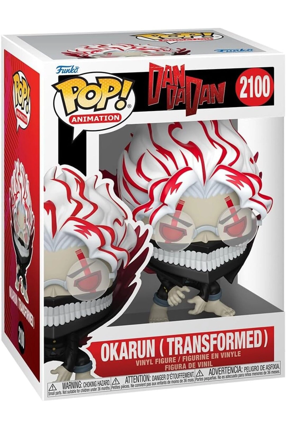 COLOR LAND CHILDRENS TOYS CENTER LLC Pop! Animation: Dandadan - Okarun With Chase - 4.4 inches