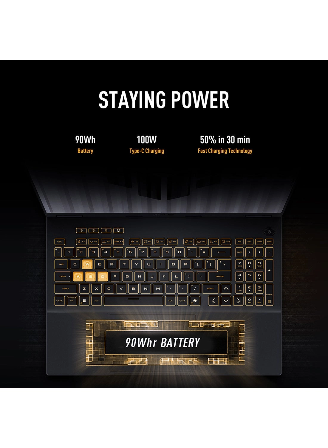 TUF F16 FX608JMR-RV010W - 16'' Core i7-14650HX 16GB DDR5 1TB SSD