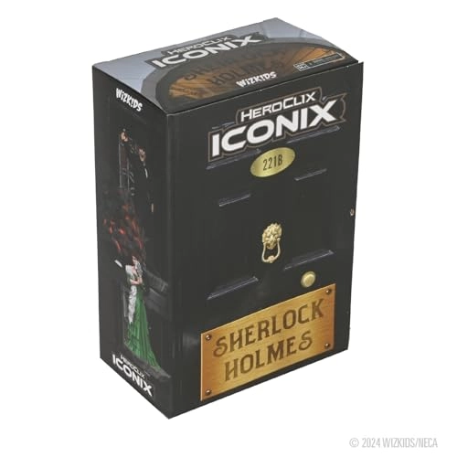 Sherlock Holmes + Dr. Watson + Professor Moriarty + Irene Adler + Hell Hound of the Baskervilles - Movies (WK86277)