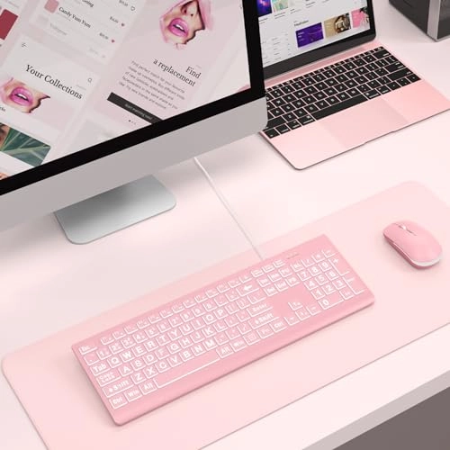 Large Print Backlit Keyboard - Standard Wired