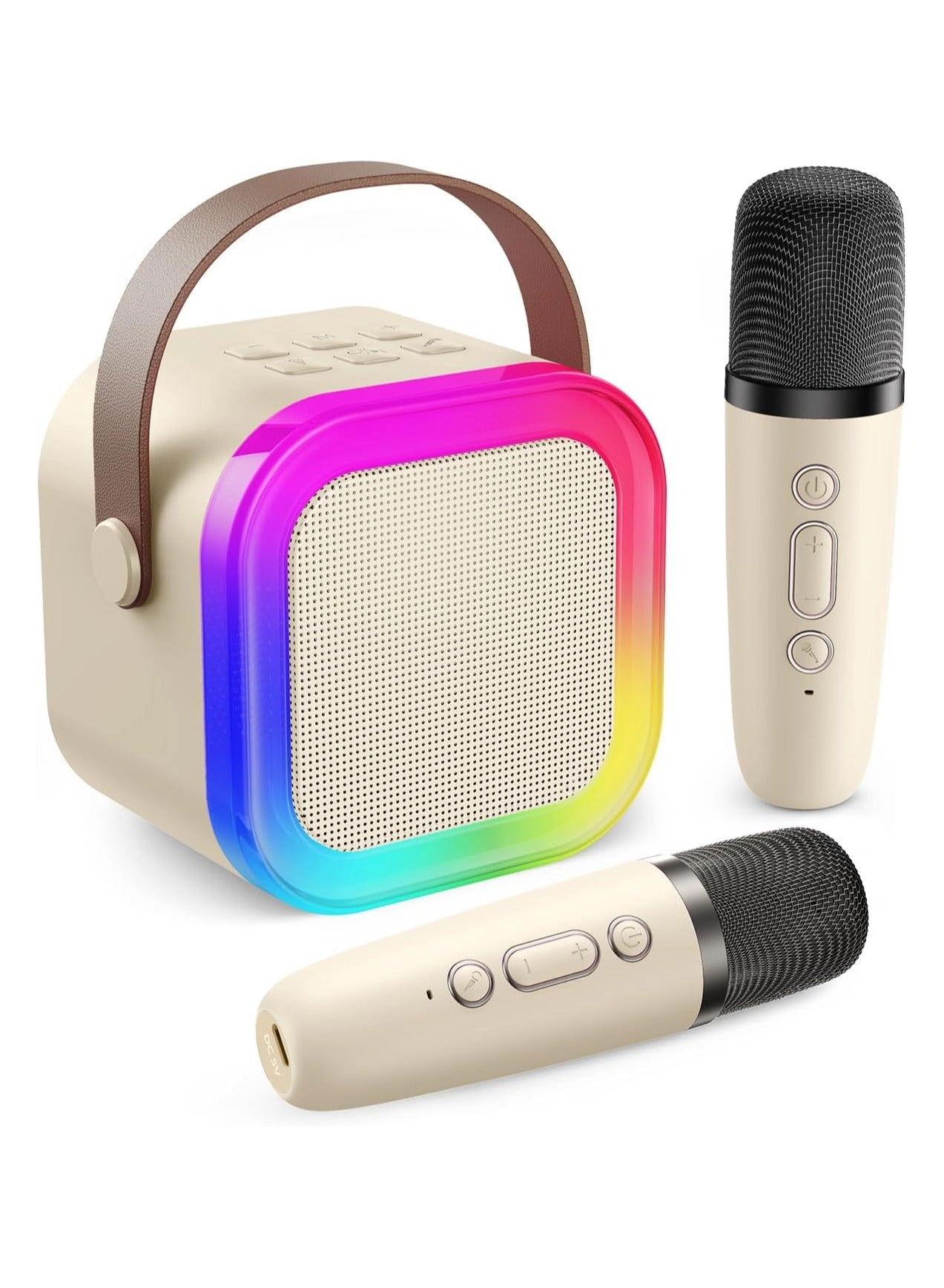 Hamzone Mini Karaoke Party System - 2 Wireless Microphones