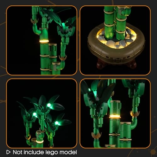 LED Light Kit for LEGO Lucky Bamboo 10344