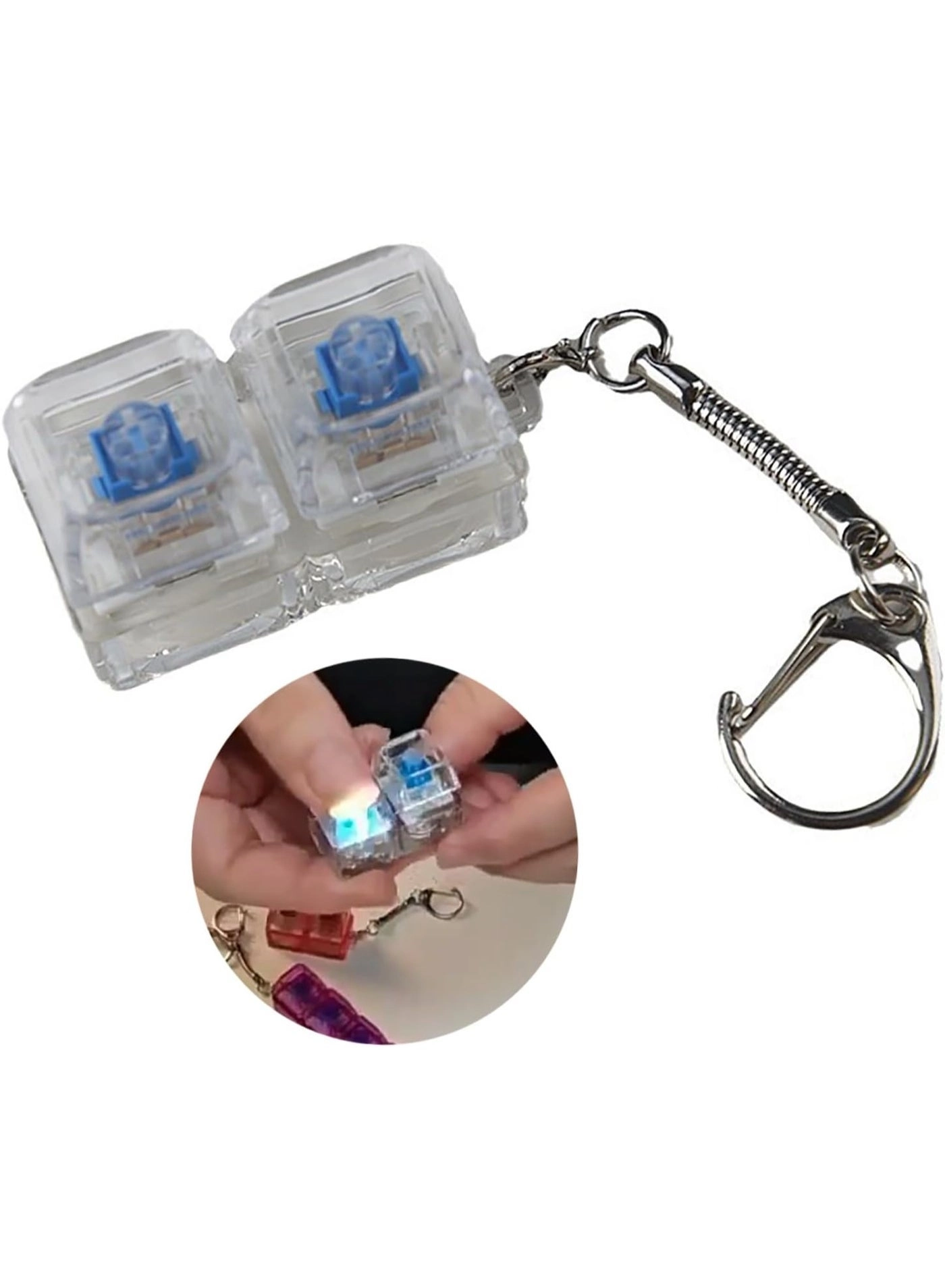 Keyboard Switches Tester Keychain