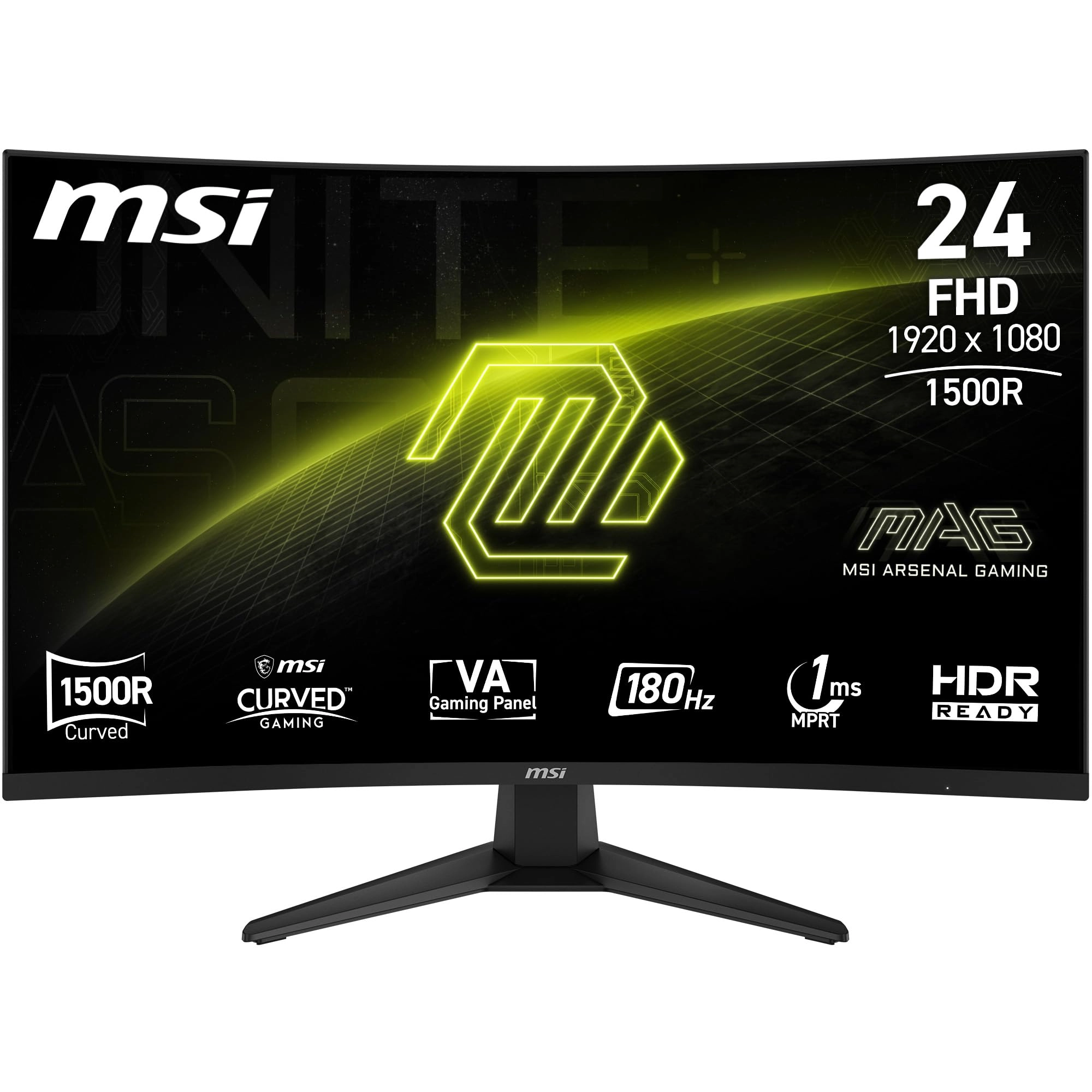 MSI MAG 244C - 9S6-3BB31H-029 24 Inches 1920 x 1080