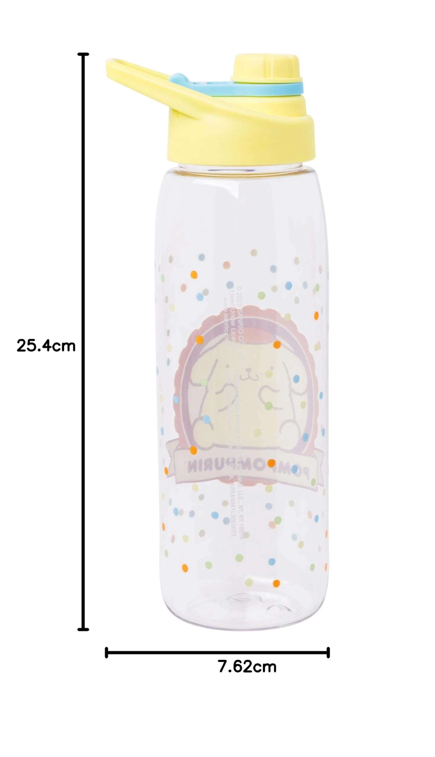 Pompompurin Scallop Water Bottle - Screw Lid