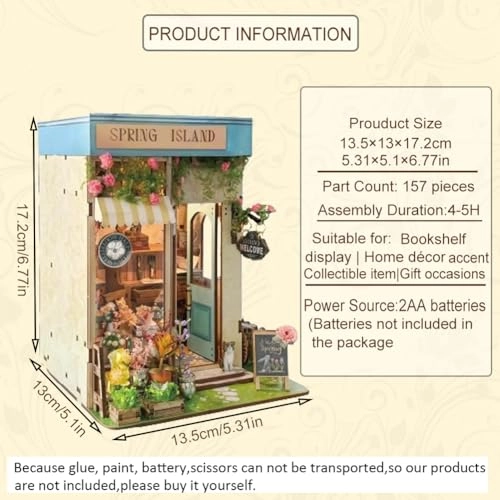 DIY Miniature House Kit - Bakery Shop