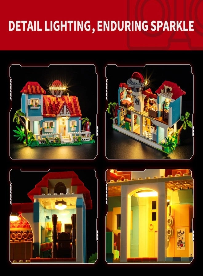 Light Kit for Lego Lilo and Stitch Beach House 43268
