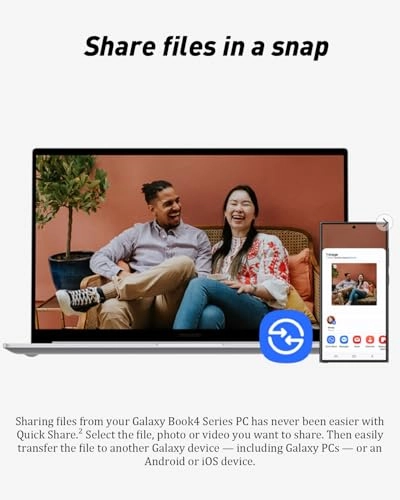 Galaxy Book4 Laptop NP750XGK - 15.6'' Core 7-150U 16GB DDR4 512GB SSD