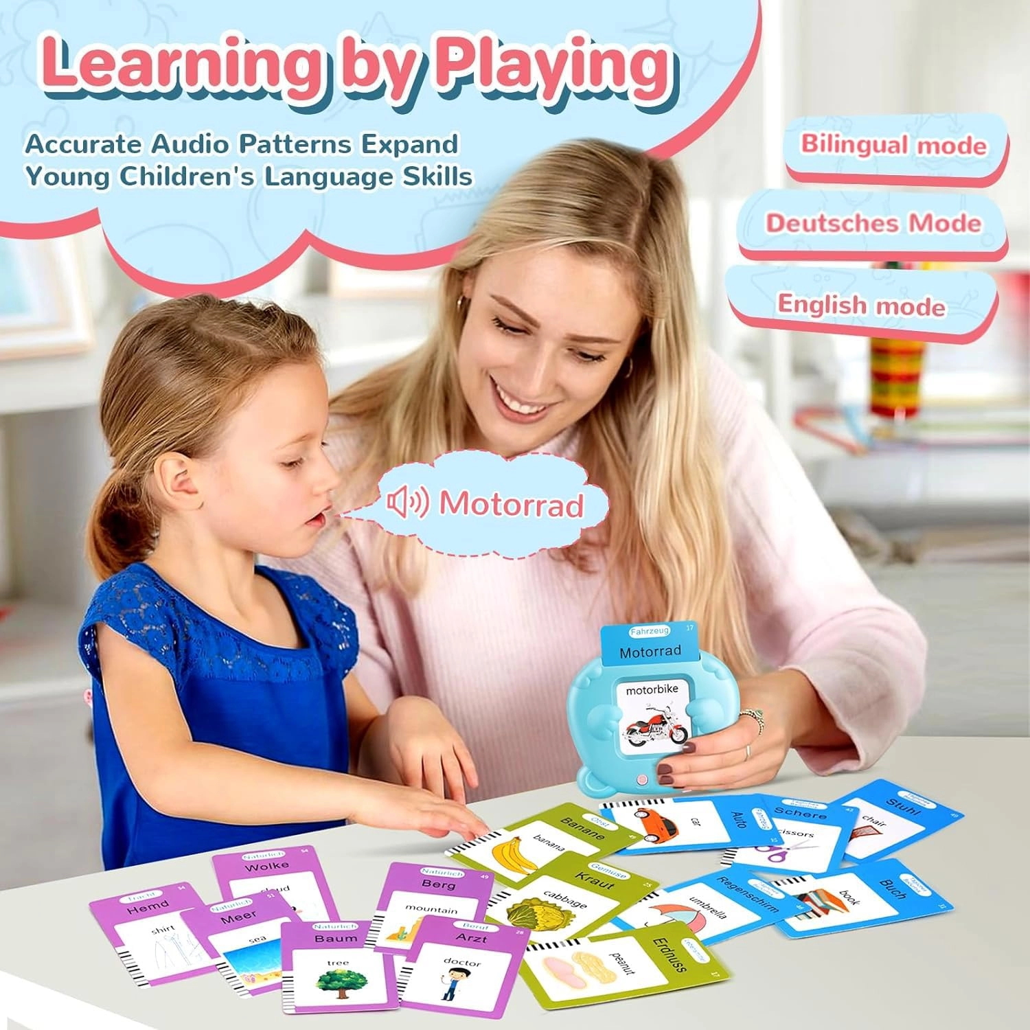Talking Flash Card - 3+ 1 pieces
