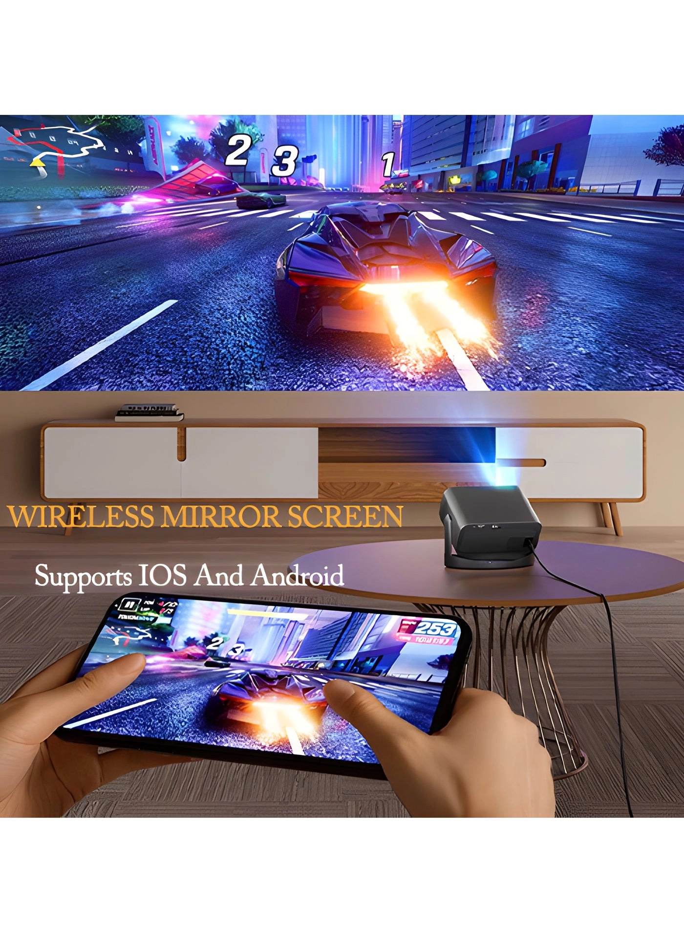 4K Projector - 18000 Lumens