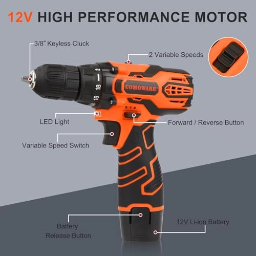 Cordless Drill - 1500 Milliamp Hours