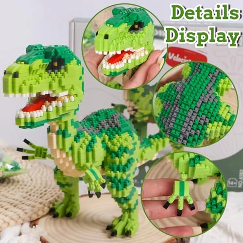 Tyrannosaurus Rex - Velociraptor 1500 pcs