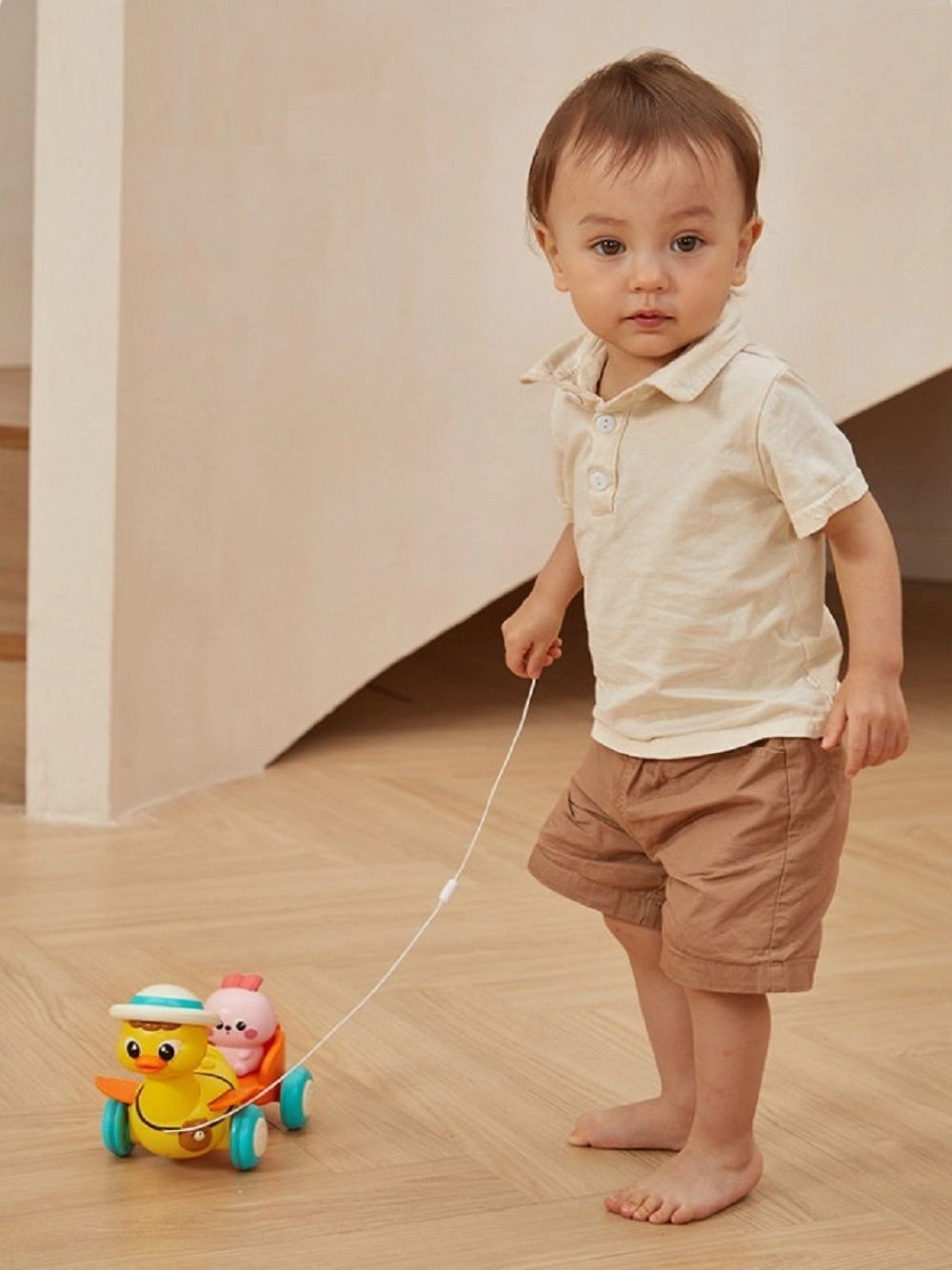 Musical Duck Pull-Along Toy - Suitable for 12 months & above