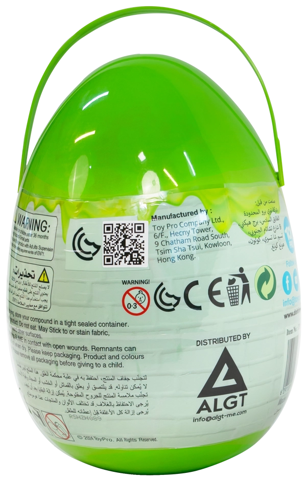 Slime time Giant Mix & Mash Egg Kit - 3 +