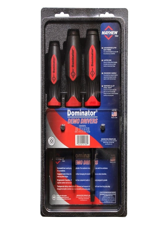Dominator Demo Driver Screwdriver Set (3 Pcs)