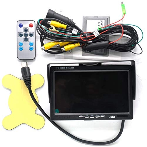 Car Rearview Quad Split Monitor - 7 Inches