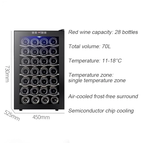 Wine Cooler - Single Zone 28 bottles
