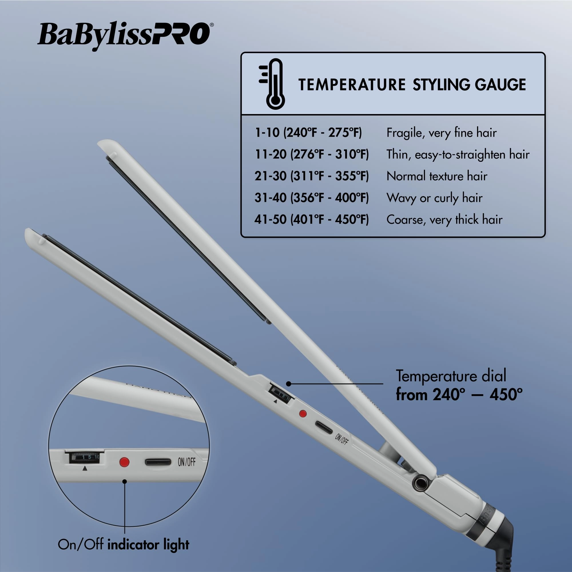 Nano Titanium Ultra-Thin Flat Iron - 1 inch