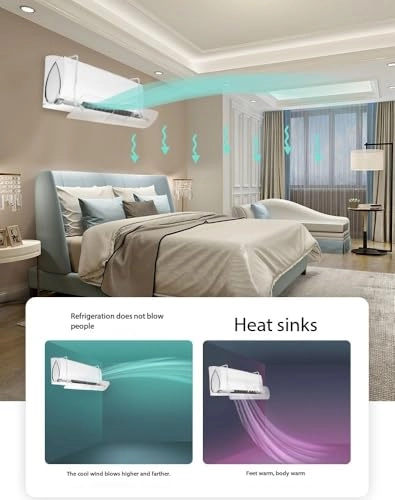 Air Conditioner Deflector - wall-mounted