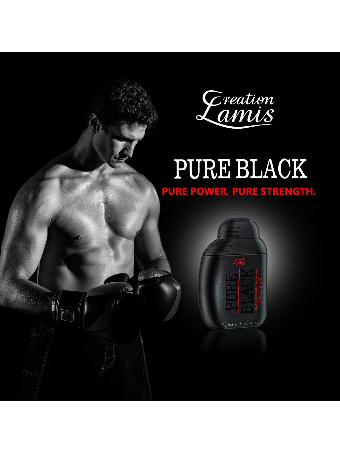 Pure Black - Eau de Toilette 100ml + Everyone