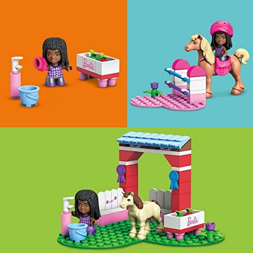 Horse Jumping - 1 Micro-Doll 1 Horse 1 Pony