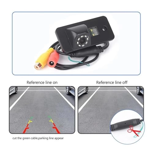Car Rear View Camera - 8 LED Night Vision 648*480