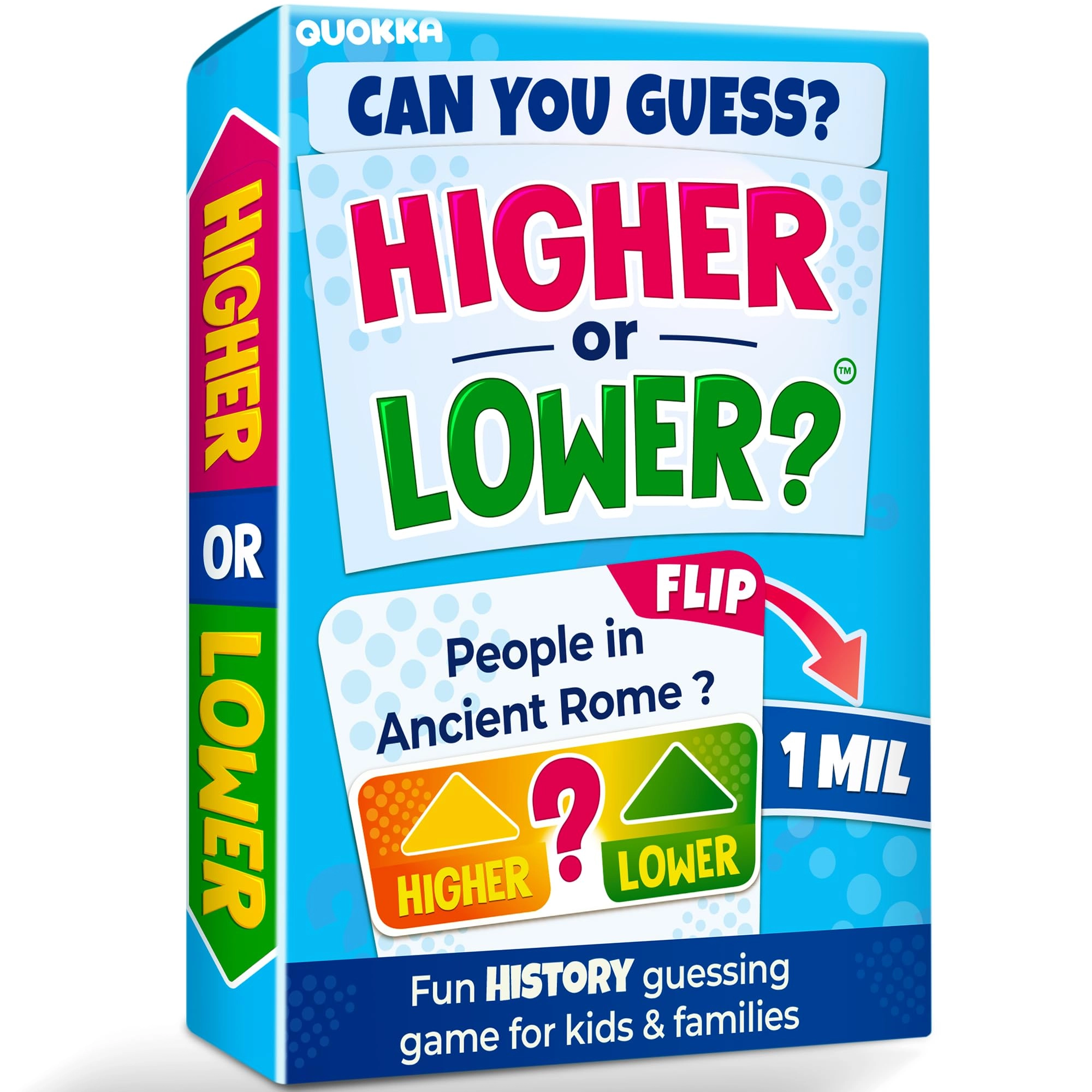 quokka Higher or Lower - History Card Game