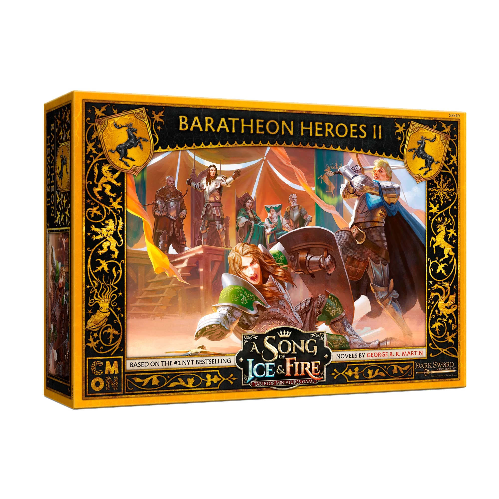 A Song Of Ice And Fire: Baratheon Heroes Iiii Box Set - Tabletop Miniatures