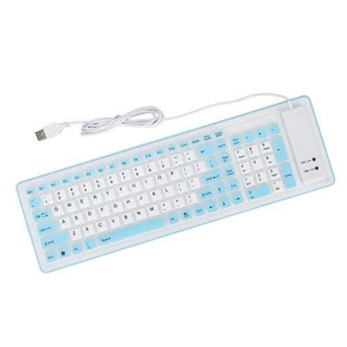 Foldable Silicone Keyboard - Wired