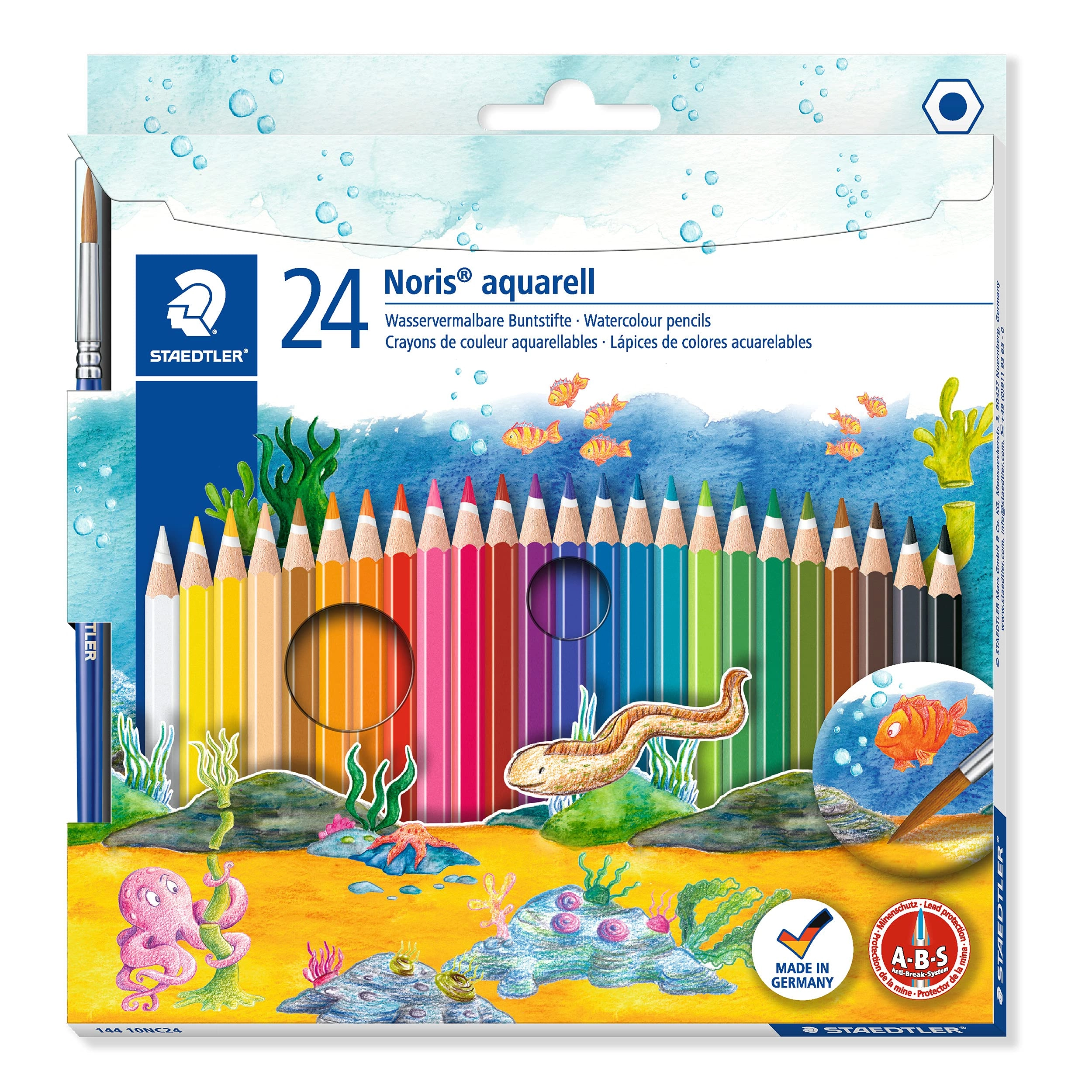 Staedtler Noris Coloured Pencils - 24 Pcs