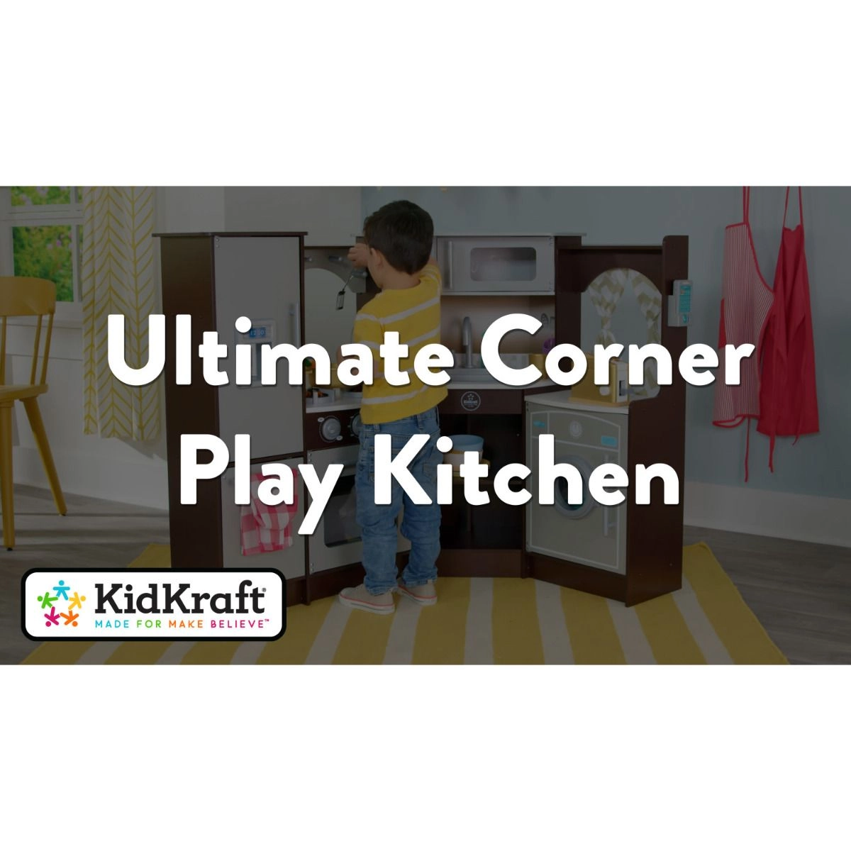Ultimate Corner Play Kitchen - Wooden (DBT-53365)